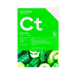 Тканевая маска для лица Missha Phytochemical Skin Supplement Sheet Mask Catechin/Hydrating, 25 мл