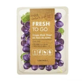 Тканевая маска для лица Tony Moly Fresh To Go Маска с виноградом, 22 г