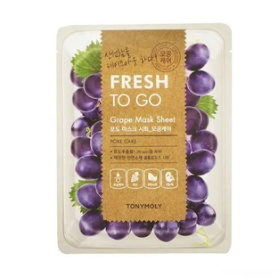 Тканевая маска для лица Tony Moly Fresh To Go Маска с виноградом, 22 г