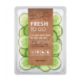 Тканевая маска для лица Tony Moly Fresh To Go с экстрактом огурца, 22 г