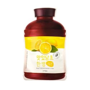Тканевая маска для лица A'pieu Fruit Vinegar с лимоном 20 г