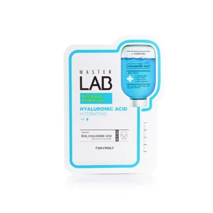 Тканинна маска з гіалуроновою кислотою Tony Moly Master Lab Hyaluronic Acid Hydrating Mask Sheet, 19 г