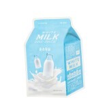 Тканинна маска з молочним протеїном A'pieu White Milk One-Pack, 21 мл