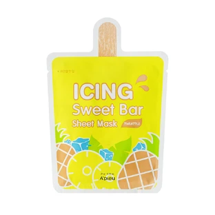 Тканинна маска A'pieu Морозиво-Ананас Icing Sweet Bar Sheet Mask Pineapple 21 г