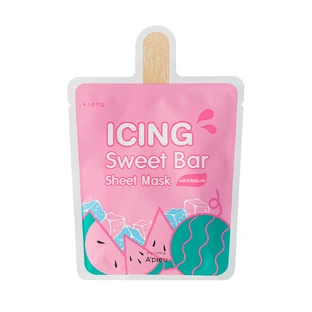 Тканевая маска A'pieu Icing Sweet Bar Sheet Mask Watermelon Мороженое Арбуз 21 г