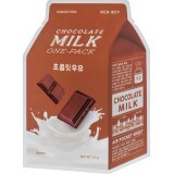 Тканинна маска з екстрактом какао A'pieu Chocolate Milk One-Pack, 21 мл