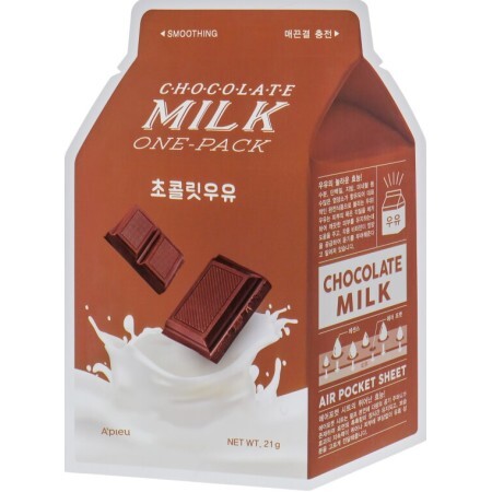 Тканевая маска с экстрактом какао A'pieu Chocolate Milk One-Pack, 21 мл 