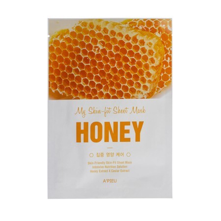 Тканинна маска A'pieu My Skin-Fit Sheet Mask Honey з екстрактом меду 25 г