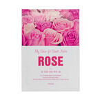 Тканинна маска A'pieu My Skin-Fit Sheet Mask Rose з екстрактом троянди 25 г: ціни та характеристики