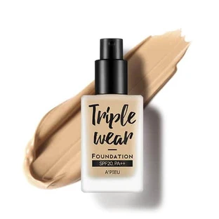 Тональная основа Apieu Triple Wear Foundation SPF20/PA++ №4, 35 г