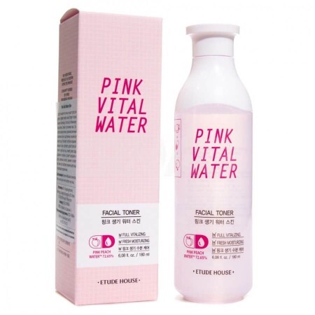 Тонер для лица Etude House Pink VitaL Water Facial Toner, 180 мл