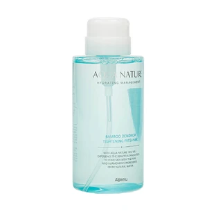 Тонер для обличчя для звуження пор Apieu Aqua Nature Bamboo Dewdrop Tightening Freshener, 500 мл