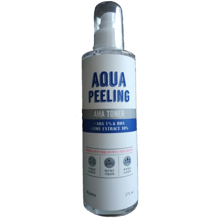 Тонер для лица с АНА- и ВНА-кислотами Apieu Aqua Peeling AHA Toner, 275 мл : цены и характеристики