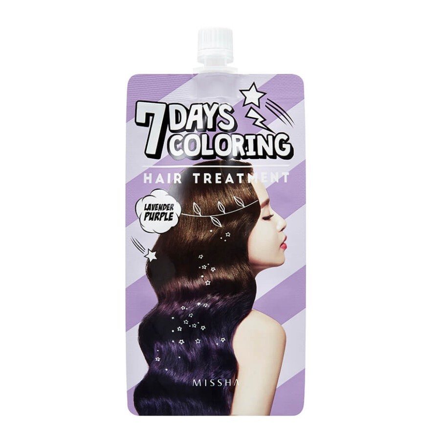 Тонирующая краска для волос Missha 7 Days Coloring Hair Treatment Lavender Purple, 25 мл: цены и характеристики