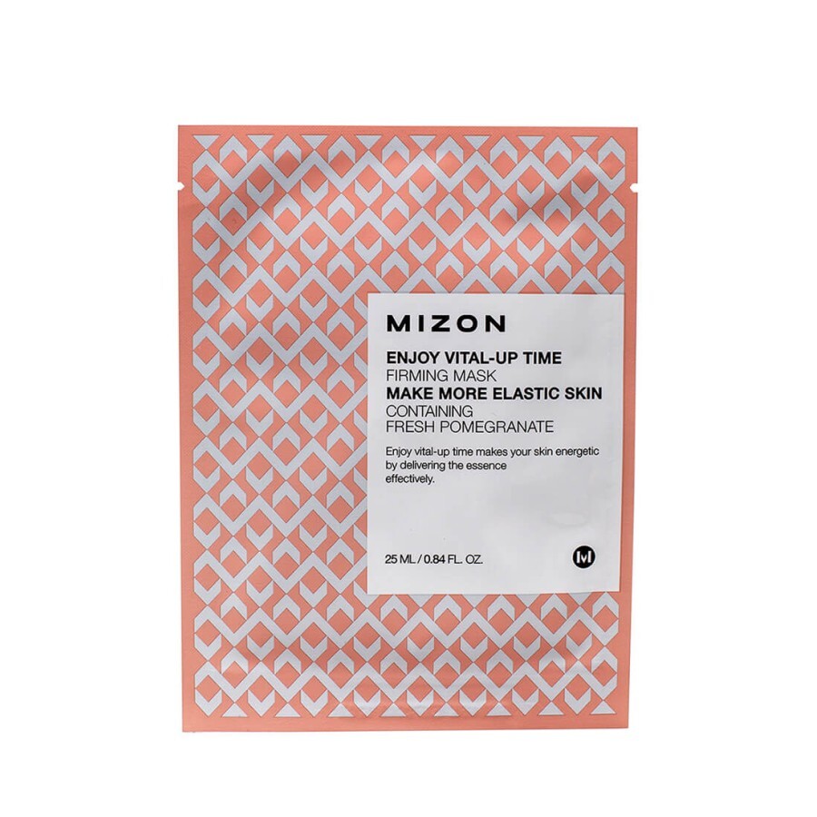 Зміцнююча маска для обличчя Mizon Enjoy Vital-Up Time Firming Mask, 25 мл: ціни та характеристики
