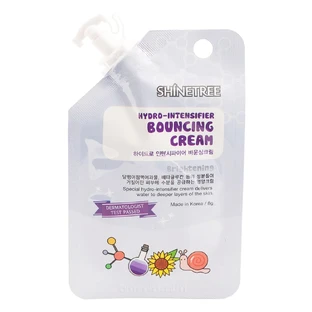 Підсилюючий крем Shinetree Hydro-Intensifier Bouncing Cream з екстрактом слизу равлика 8 мл