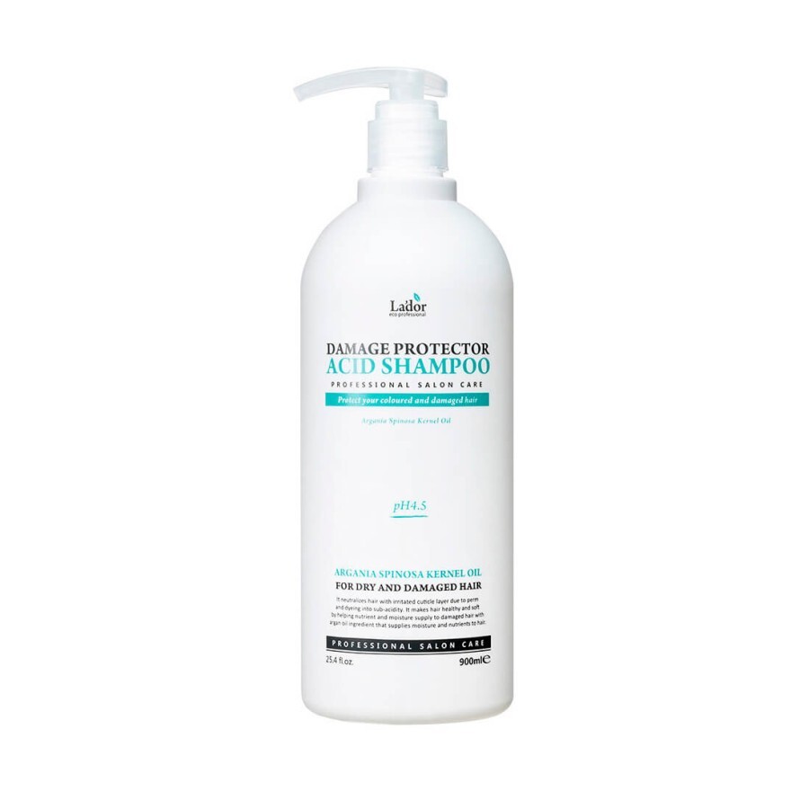 Шампунь La'Dor Damaged Protector Acid Shampoo, 900 мл: ціни та характеристики