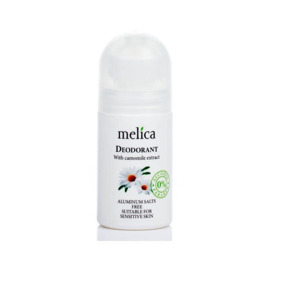 Кульковий дезодорант Melica Organic з екстрактом ромашки, 50 мл: ціни та характеристики