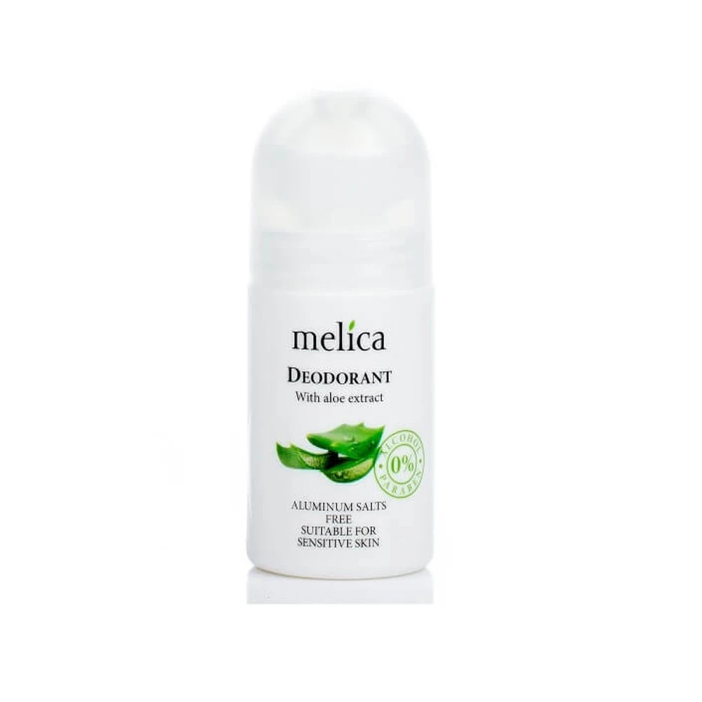 Кульковий дезодорант Melica Organic With Aloe Extract Deodorant з екстрактом алое 50 мл: ціни та характеристики