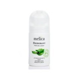 Кульковий дезодорант Melica Organic With Aloe Extract Deodorant з екстрактом алое 50 мл