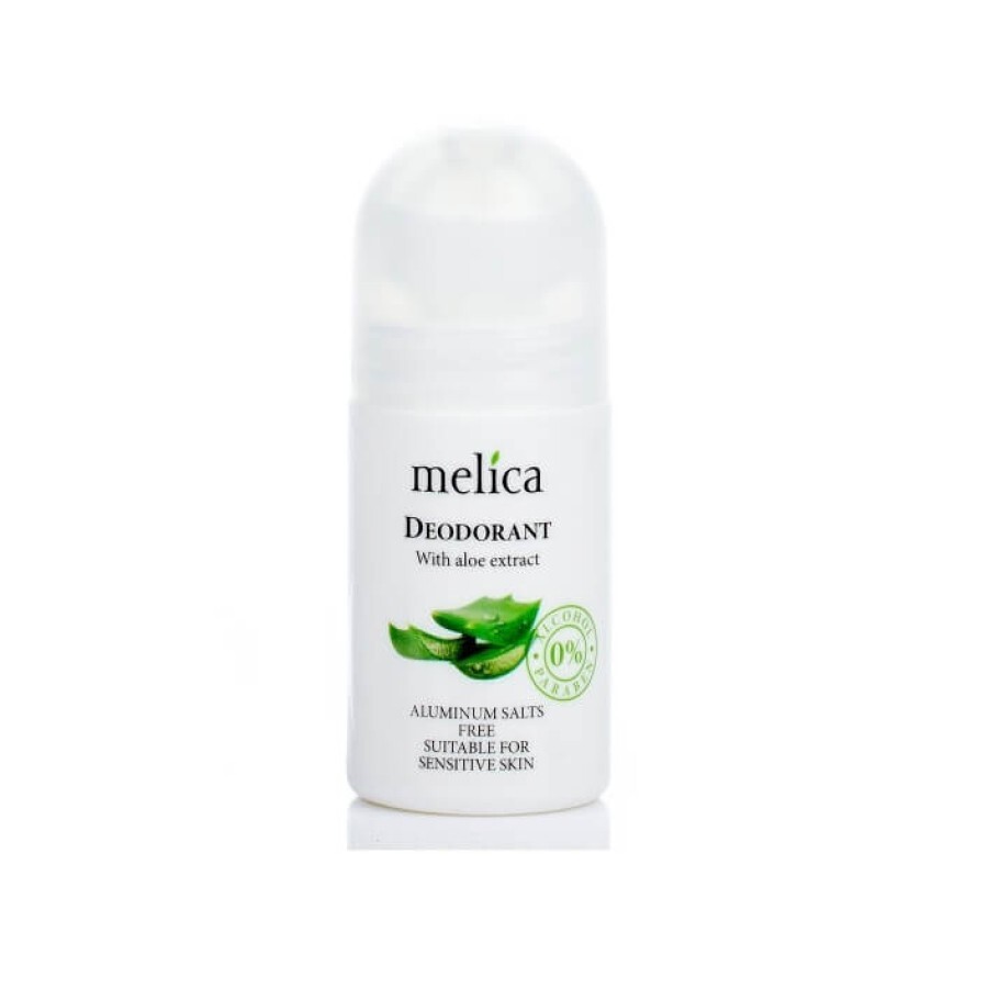 Шариковый дезодорант Melica Organic With Aloe Extract Deodorant с экстрактом алоэ 50 мл: цены и характеристики