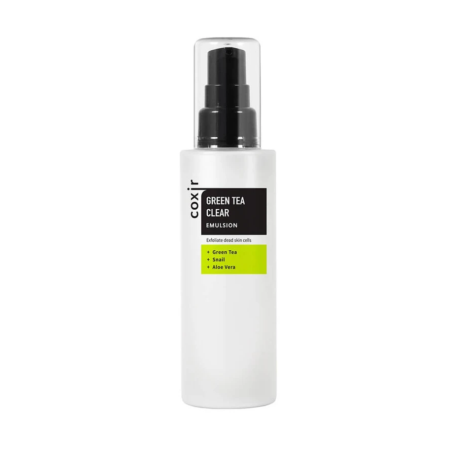 Емульсія для обличчя Coxir Green Tea BHA Clear Emulsion, 100 мл: ціни та характеристики
