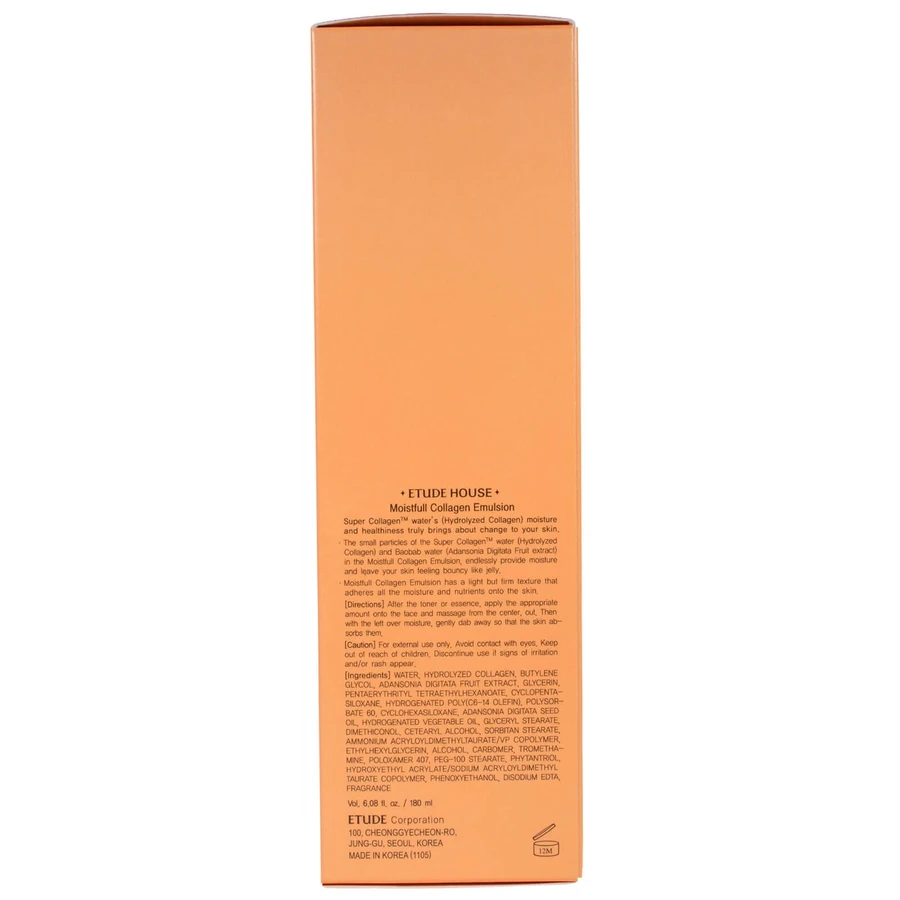 Эмульсия с коллагеном Etude House Moistfull Emulsion, 180 мл: цены и характеристики