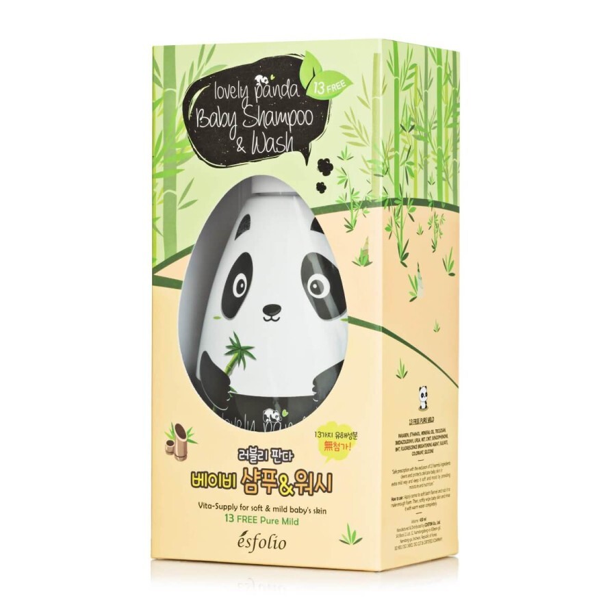 Детский шампунь и гель для душа Esfolio Милая панда 430 мл: цены и характеристики