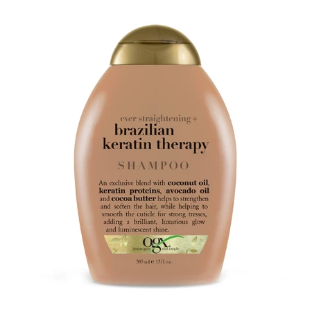 Шампунь OGX Ever Straightening Brazilian Keratin Therapy Разглаживающий Бразильский кератин 385 мл: цены и характеристики
