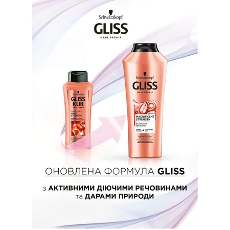 Шампунь Gliss Kur Волшебное Укрепление для ослабленных и истощенных волос 250 мл: цены и характеристики