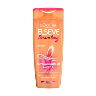 Шампунь Elseve L'Oreal Paris Дрім Лонг для довгого та пошкодженого волосся, 400 мл