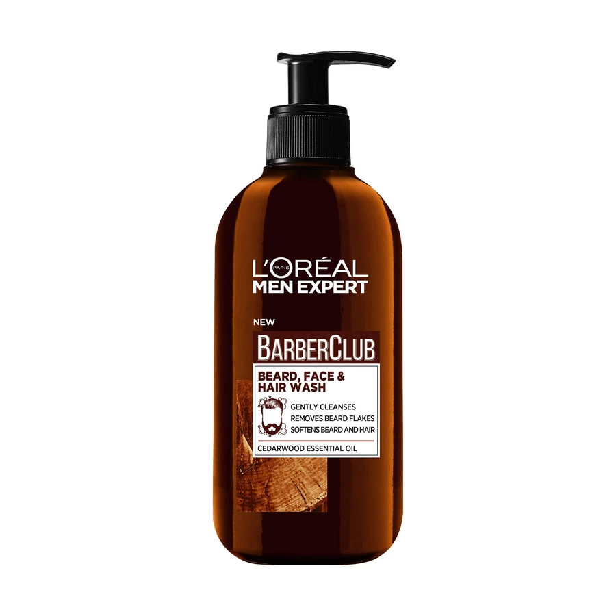 Шампунь L'Oreal Paris Men Expert Barber Club для бороды и лица 3 в 1 200 мл: цены и характеристики