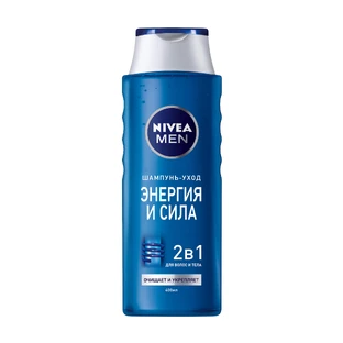 Шампунь Nivea Енергія та сила для чоловіків, 400 мл
