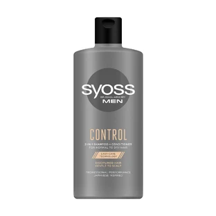 Чоловічий Шампунь Syoss Контроль 2in1, 440 мл