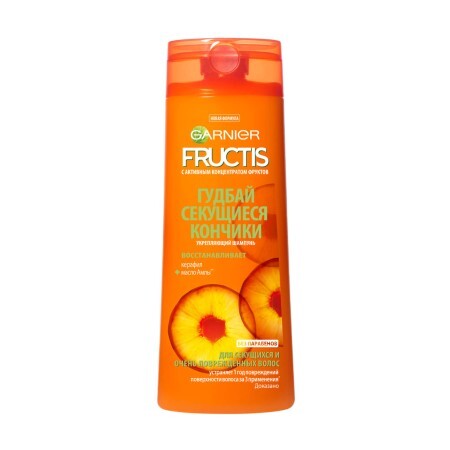 Fructis Garnier шампунь Гудбай Секущиеся кончики для секущихся волос всех типов 400 мл