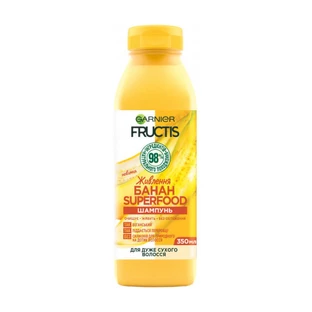Шампунь для волосся Fructis Garnier Живлення Банан Суперфуд, 350 мл
