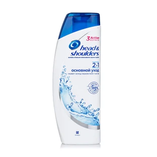 Шампунь и бальзам-ополаскиватель Head & Shoulders против перхоти 2в1 Основной уход 360 мл