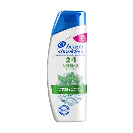 Шампунь та бальзам-обполіскувач Head & Shoulders 2в1 Свіжість ментолу 225 мл: ціни та характеристики