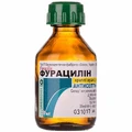 Фурацилін крап. вуш., р-н 0,066 % фл. 20 мл
