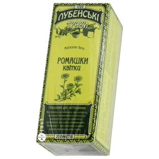Ромашки квітки 1,5 г фільтр-пакет, пачка №20
