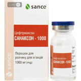 Санаксон-1000 пор. д/р-ра д/ин. 1000 мг фл.