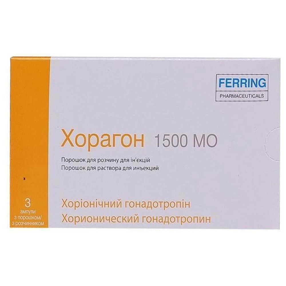 Хорагон пор. д/п ин. р-ра 1500 МЕ амп., с раств. в амп. 1 мл №3: цены и характеристики