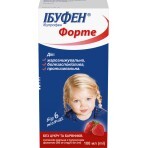 Ибуфен Форте сусп. оральн. 200 мг/5 мл фл. 100 мл, с ароматом клубники: цены и характеристики