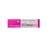 Синтомицин линимент д/наруж. прим. 100 мг/г туба 25 г
