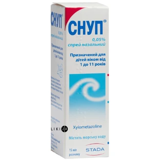 Снуп спрей назал. 0,05 % фл. 15 мл