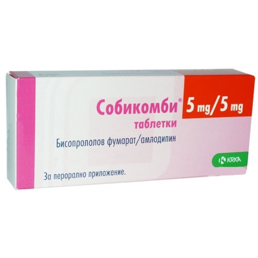 Собікомбі табл. 5 мг + 5 мг блістер №60: ціни та характеристики