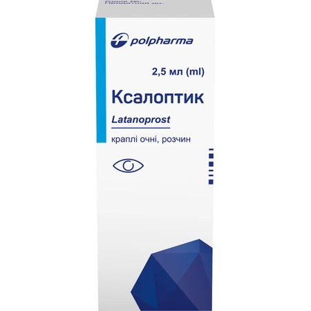 Ксалоптик крап. оч. 50 мкг/мл фл. з крапельн. 2,5 мл: ціни та характеристики