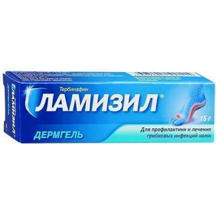 Ламізил дермгель гель 1 % туба 15 г
