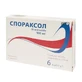 Спораксол капс. 100 мг стрип, в пачке №6