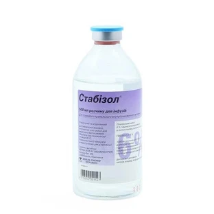 Стабизол р-р д/инф. 6 % фл. 500 мл №10